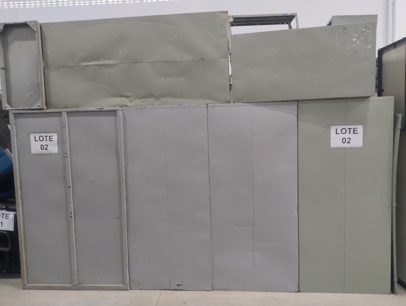 MÓVEIS EM AÇO - leilão judicial - Não informado BR - lance mínimo R$ 723