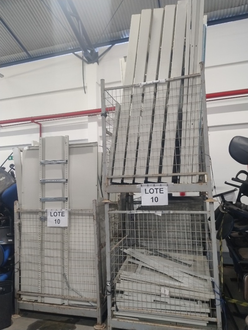 ARQUIVOS DESLIZANTES GALPÃO 1 LOTE 10 - leilão judicial - Não informado BR - lance mínimo R$ 935